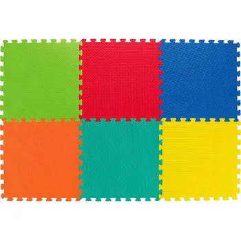 Pěnová Podložka Pěnové Puzzle na Hraní pro Děti Vzdělávací Barevné 6 Ks