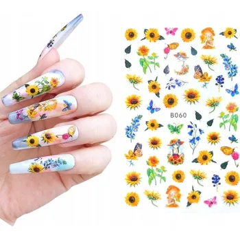 samolepka Samolepky na nehty - Vzory JARO LÉTO