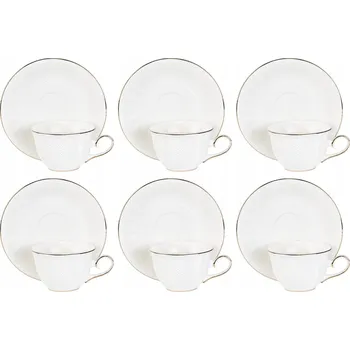 Veroni VILLA Šálek porcelánový 250 ml 6 ks