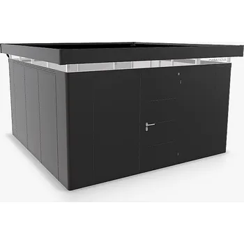 Zahradní domek Biohort Zahradní domek BIOHORT Casanova 430 × 430 cm (tmavě šedá metalíza) Orientace dveří vlevo