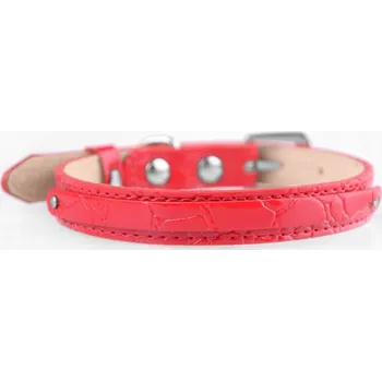 Obojek pro psa Obojek pro psa z ekologické kůže Elis fantasy, velikost S