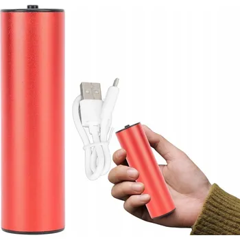 ohřívač rukou ELEKTRICKÝ OHŘÍVAČ RUKOU A POWERBANKA 2V1 USB ČERVENÝ