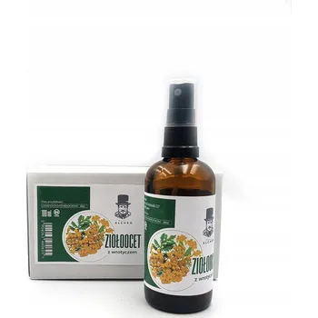 Vlasová regenerace Dr Alcheo Bylinný ocet s vratičem 100 ml kúra na vlasy