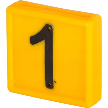 Jednostranné číslo pro značení skotu na obojek 1