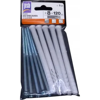 Vrták Rychloupínací kolík 8x120 s nálevkou, sáček (5 ks) /18/