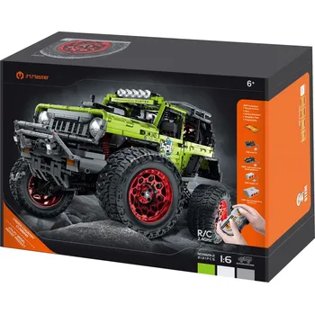 ostatní stavebnice Stavebnice iM.MASTER terénní auto RC skládací plast 2,4GHz 2121dílků dob. pack+bat. v krab. 42x30cm