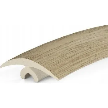 soklová lišta Prahová dilatační lišta flexibilní pro oblouky 6m DUB ALPSKÝ Profil B