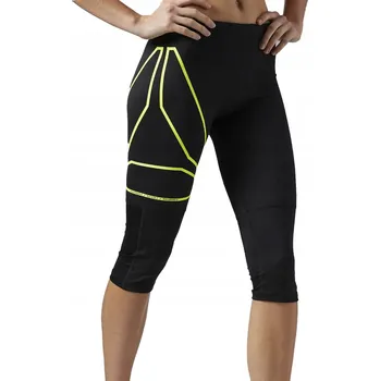 Dámské legíny Reebok dámské legíny AJ0387 klasické 3/4 délky, velikost XS