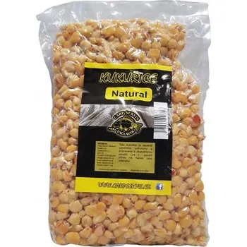 Návnadová surovina VACLAVIK KUKUŘICE PŘIPRAVENÁ NATURAL 1KG