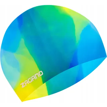 Plavecká čepice pro dospělé Silikonová Zagano vícebarevná