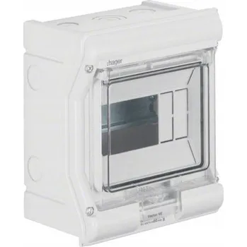 Rozvaděč Vector Rozvodnice nástěnná modulární 1x6 odolná proti UV záření IP65 VE106PN HAGER