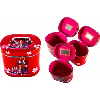 Kosmetická taška Kufřík na kosmetiku Organizér Sada různých produktů