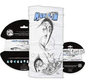 Šátek Šátek Hotspot Design Marlin The Rebel, vícebarevný