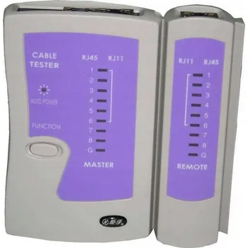 Tester kabelu Tester vodivosti síťového kabelu RJ45 RJ11