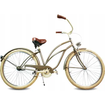 Městské kolo Zlaté dámské městské kolo 28" holandského typu