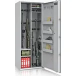 ISS Skříň na zbraně SIEGEN MAX KOMBI 500084.52 EL, světle šedá