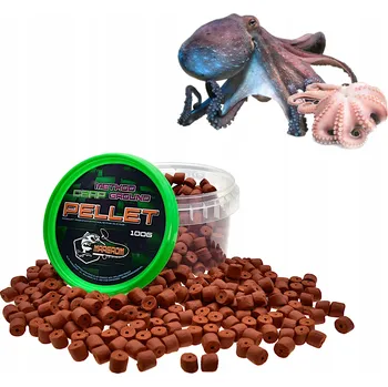 PELETY NA HÁČEK MARGROM 8mm 100g Chobotnice Kalamáry