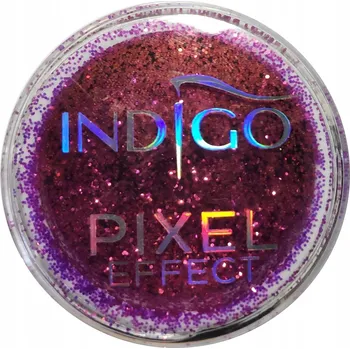 Obraz Indigo neonový efekt Pixel Lila