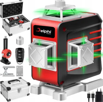 Měřící laser Křížový laser Delphi tools NK-05 30 m