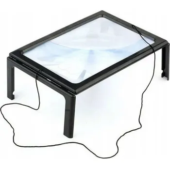 DÁREK ZVĚTŠOVACÍ SKLO NA ČTENÍ, ZVĚTŠOVACÍ SKLO A4, STOJAN DEN PRARODIČŮ