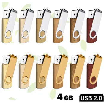 USB flash disk USB flash disk HonStar Twister 4 GB USB 2.0 hnědý