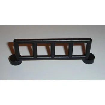 Stavebnice LEGO Lego Duplo D90075 (2214) plot s 5 tyčkami černý POUŽITÉ (4168693)