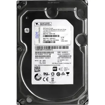 Interní pevný disk IBM 00RX931 6000 GB 3,5" SAS disk