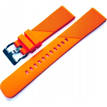 Řemínek na hodinky Řemínek RZAKcesoria pro Garmin 20mm oranžový