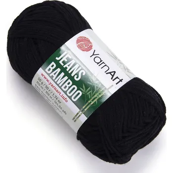 Příze Yarn Art Jeans Bamboo 135 černá