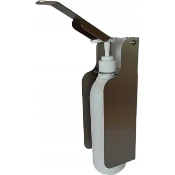 Dávkovač mýdla Nástěnný dávkovač mýdla Bisk Elbow 0 ml bílý