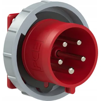 Elektrická zásuvka Elektrická Zásuvka zásuvka Pce červená