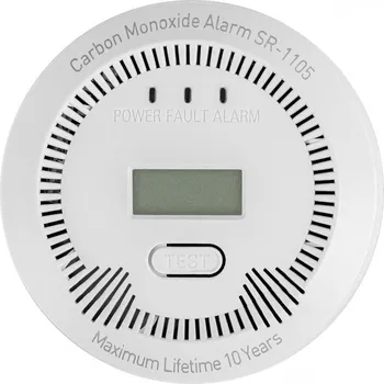 Detektor CO DETEKTOR OXIDU UHELNATÉHO HLÁSIČ OXIDU UHELNATÉHO CO2 s ŽIVOTNOSTÍ 10 LET