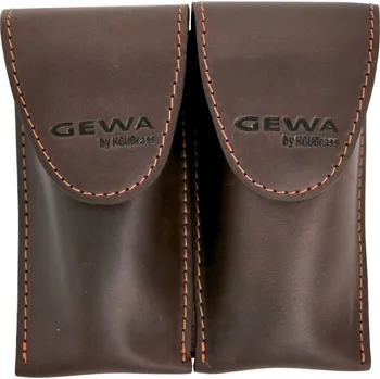 Příslušenství pro dechový nástroj GEWA Pouzdro pro nátrubek Crazy Horse pozounDouble brown 9022