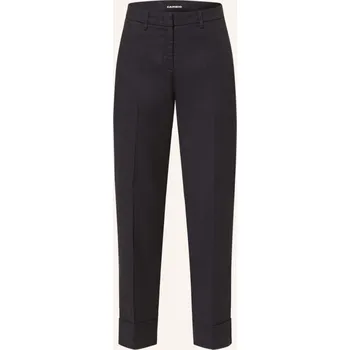 Dámské kalhoty Cambio Dámské 7/8 Kalhoty Krystal Se Lnem, tmavě modrá /...