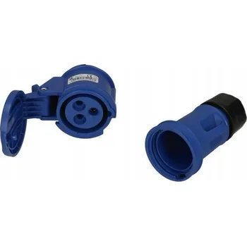 Elektrická zásuvka Elektrická Zásuvka přenosná podlahová Spamel modrá