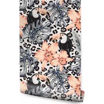 Fototapeta Tapeta na zeď do ložnice tukani tropické