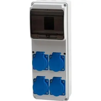 Rozvaděč F-ELEKTRO 74180.9 Rozvodnice ULISSE 6M MIDI 4x230V