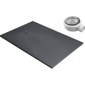 Sprchová vanička Sprchová vanička Radaway Kyntos F antracitová obdélníková 140 x 90 cm