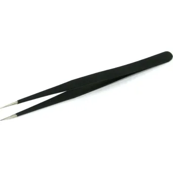 Péče o řasy a obočí Profesionální pinzeta s hrotem pro prodlužování řas metodou 1:1