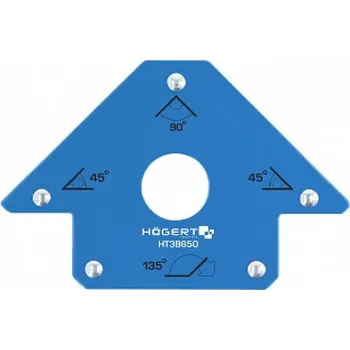 Úhloměr Magnetický svařovací úhelník HOGERT HT3B650 - 34 kg