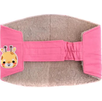 Špongr Ledvinový pás kožešinový LP121 pro obvod pasu 60 - 67 cm z ovčí kožešiny