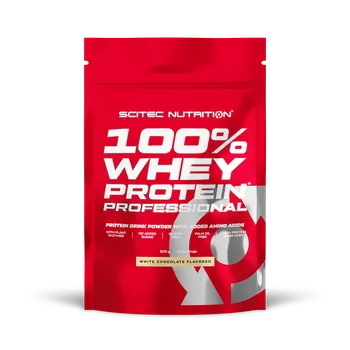 Fitness strava Scitec Nutrition 100% WP Professional 500 g white chocolate