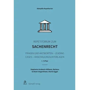 Repetitorium zum Sachenrecht - Hrubesch-Millauer, Stephanie