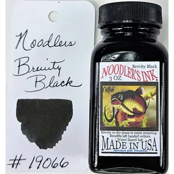 Noodler's rychleschnoucí inkoust 90 ml, Brevity Black