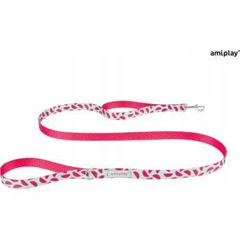 Vodítko pro psa Tradiční látkové Vodítko Amiplay 1,5 m