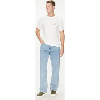 Pánské tričko Tommy Hilfiger T-Shirt Stack MW0MW38622 Bílá Regular Fit XXL