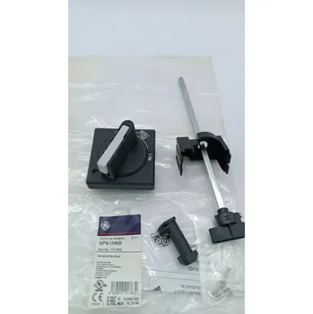 vypínač GE NAPÁJENÍ GPA1HAB HŘÍDEL 139.8-289.8MM ČERNÁ