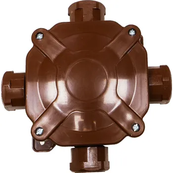 Elektroinstalační krabice Elektroinstalační krabice na omítku MojeLedy 75 x 75 x 31 mm