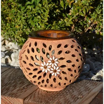 Aroma lampa Aromalampa se sedmikráskou 13 cm Motiv: světlá