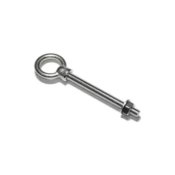 Šroub Nerezový šroub s okem M8 x 40 mm, s límcem (sukýnkou), A4